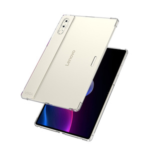 Étui transparent <span class=keywords><strong>pour</strong></span> <span class=keywords><strong>Lenovo</strong></span> Yoga Pad Pro 14.5 "TB571FU, <span class=keywords><strong>coque</strong></span> arrière transparente souple et flexible en TPU, protection antichoc des coins - Product Image 3