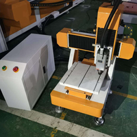 Mesin CNC Pengukir Kayu 4 Axis Mini 3030 4040 6060 Buatan Pabrik Cina