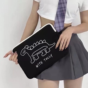 Dễ thương phim hoạt hình gấu máy tính xách tay Máy tính bảng bên trong trường hợp túi 11 13 15 16 inch bìa cho <span class=keywords><strong>Mac</strong></span> Air Ipad Pro máy tính xách tay tay áo túi - Product Image 3