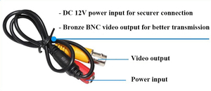 2MP 1MP AHD <span class=keywords><strong>Mini</strong></span> CCTV Bullet Máy ảnh không thấm nước BNC 1000TVL Analog Kim Loại Nhà ở H.264 video cho Home an ninh Hệ thống báo động - Product Image 5