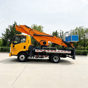 Camión de Trabajo Aéreo con Plataforma de 34 Metros de Altura, Chasis ISUZU, en Venta - Product Image 1