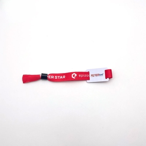 สายรัดข้อมือ RFID แบบ Passive สำหรับงานเทศกาล ความถี่ 13.56mhz ยี่ห้อ GSC Mytopband ขายส่ง ผ้า/สิ่งทอ - Product Image 4
