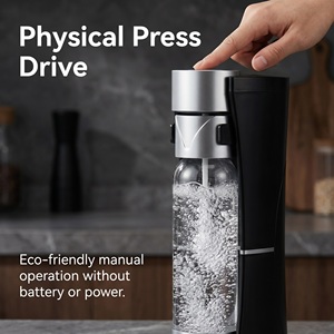 Distributeur d'eau portable et machine à soda pour hôtels et usage domestique extérieur, facile à utiliser et à nettoyer, alimenté au gaz, installation sur table, 750 ml - Product Image 2