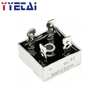 Ponts redresseurs à diodes KBPC1510 KBPC2510 KBPC3510 KBPC5010 6010 8010, diodes 15A 25A 35A 50A 60A 80A 1000V, redresseur de puissance, 10 pièces