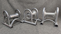 Câble droit électrique de rouleau de câble tirant des rouleaux avec la roue en aluminium