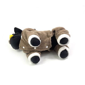 संत कुत्ते की पोशाक क्रिसमस पालतू कुत्ते के कपड़े सर्दियों में छोटे कुत्तों और बिल्लियों के लिए कपड़े - Product Image 4