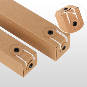 Manufacturer <strong>Custom</strong> <strong>Logo</strong> Printing Cheap Brown Simple <strong>Kraft</strong> Boxes Wholesale Paper Packaging <strong>Box</strong> Supplier - Product Image 2