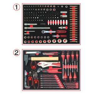KS Tools High-Quality Racing 5-Drawer Tool <b>Cabinet</b> 184 Pcs Longevity And Reliability Tool <b>Cabinet</b> <b>For</b> Export <b>Sale</b> - Product Image 1