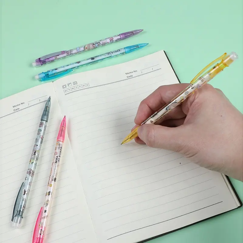 Beifa MB100 0.5mm 0.7mm màu vỏ xóa sạch tối bằng văn bản thân thiện với môi trường mịn bằng văn bản bút chì cơ khí