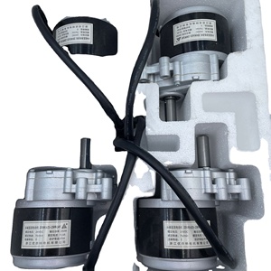 มอเตอร์จักรยานไฟฟ้า ZD101AZ1 24V 350W 75/120 รอบต่อนาที แบบแปรงถ่าน สำหรับล้อเดียว ควบคุมด้วยรีโมท สำหรับเครื่องตัดหญ้า รถเข็นไฟฟ้า - Product Image 4