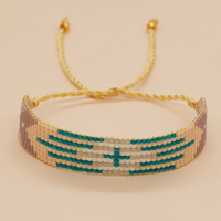 Bracelets perlés faits main Go2boho Eye Loom Beading, bijoux bohèmes pour enfants, nouvelle collection anniversaire.