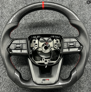 Volante Deportivo de Fibra de Carbono 3D de Piel, <span class=keywords><strong>Precio</strong></span> Bajo Directo de Fábrica, para Toyota Hilux, Fortuner, <span class=keywords><strong>Land</strong></span> <span class=keywords><strong>Cruiser</strong></span> <span class=keywords><strong>GR</strong></span> - Product Image 2