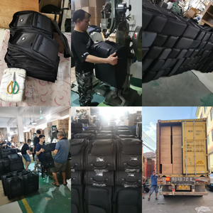 Malette de vernis à ongles 2 en 1 en nylon, <span class=keywords><strong>valise</strong></span> à roulettes avec fermeture éclair, outil de maquillage et de cosmétique pour artiste, idéal pour le voyage - Product Image 2