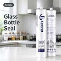 JUNBOM 7132 Mastic silicone transparent haute performance pour aquariums et vitrines, séchage rapide, fourniture OEM usine