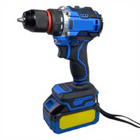 Perceuse sans balais au lithium-ion 18V, visseuse à chocs/visseuse double fonction, style pistolet, contrôle de vitesse progressif, DIY, 60Nm max.