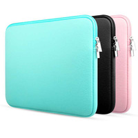 Vente en gros de housse pour ordinateur portable en néoprène rose 15.6 de haute qualité housse de protection souple pour ordinateur portable