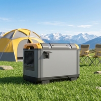Estación de Energía Portátil de Carga Rápida Profesional de 2400W y 2016Wh con Carga Completa en 1.5H, Generador Solar para Vida en Autocaravanas, Fiestas al Aire Libre, OVO-T20