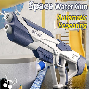 مسدس بخاخ مياه آلي كهربائي كبير خيال علمي يستخدم في التخديد مسدس بخاخ الماء طويل المدى ألة تفريغ آلية بالكامل بندقية بخاخ ماء لعبة بندقية بخاخ ماء - Product Image 2