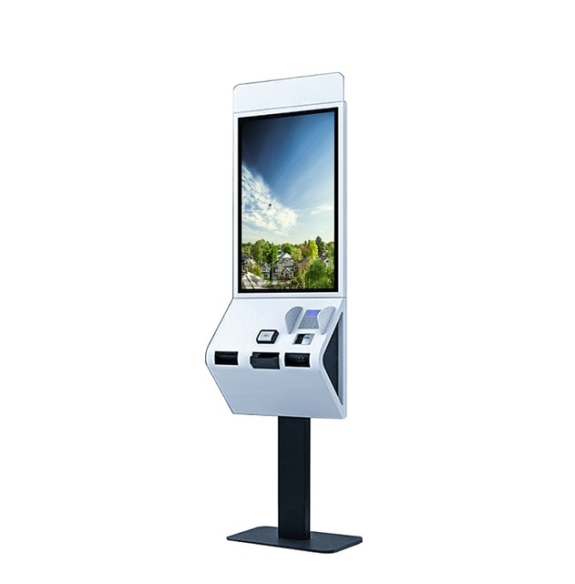 Touch Screen Self Service Hotel Key Card Dispenser Kiosk