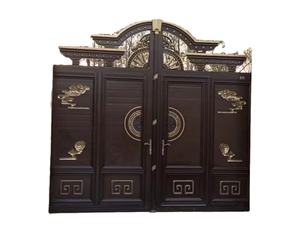 Puerta <span class=keywords><strong>de</strong></span> hierro artística forjada a mano moderna más vendida - Product Image 6