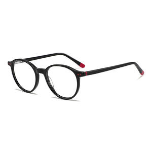 Gafas Ópticas Conchen Retro con Marco Redondo Fh2206, Tamaño Mediano, Unisex, Material de Lámina, Origen Wenzhou - Product Image 5