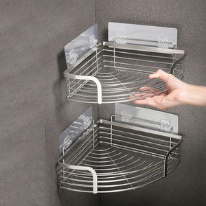 Nouveau design d'<span class=keywords><strong>étagère</strong></span>s d'angle en acier inoxydable salle de bain <span class=keywords><strong>étagère</strong></span> d'angle multi <span class=keywords><strong>pour</strong></span> le salon - Product Image 1