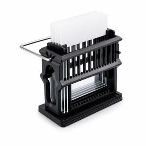 Adattatore per Rack di Colorazione MegaSET Pratico e Resistente alla Corrosione, Accessorio da <span class=keywords><strong>Laboratorio</strong></span> per Lavori di Colorazione di Vetrini Biologici - Product Image 1