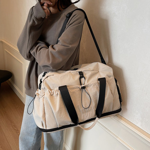 Sac de sport décontracté en polyester léger, grande capacité, sac de yoga, sac de voyage, sac de sport, sac de formation, sac de voyage d'affaires - Product Image 4