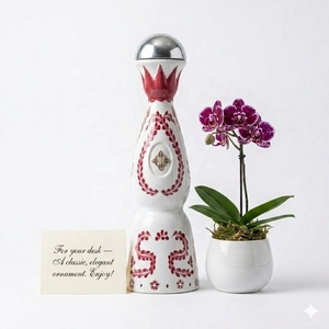 <span class=keywords><strong>Tequila</strong></span> 24k, Decoración de Escritorio Estilo Botella, Accesorios Humo Azul, Adorno de Mesa, Regalos para el Hogar, Presentación en <span class=keywords><strong>España</strong></span>, Entrega Rápida - Product Image 5