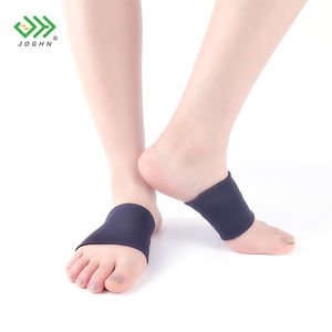 Calcetines elásticos JOGHN para <span class=keywords><strong>dolor</strong></span> <span class=keywords><strong>en</strong></span> el talón, tacones antideslizantes para mujer, calcetines con almohadillas metatarsianas, vendajes elásticos altos, calcetines de Pilates antideslizantes - Product Image 1