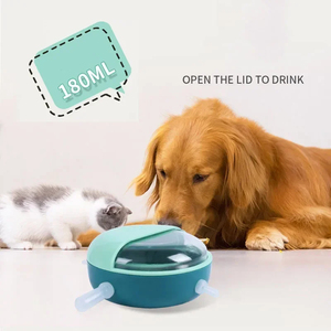 Chiot <span class=keywords><strong>chaton</strong></span> <span class=keywords><strong>lait</strong></span> mangeoire ensembles 180ml bol 5 tétines Silicone Simulation poste de soins infirmiers chats distributeur de nourriture nouveau-né accessoires pour animaux de compagnie - Product Image 4