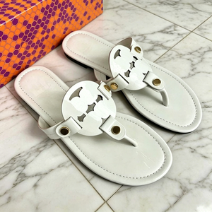Original Luxury Drop Shipping Genuine Leather Flat <b>Sandals</b> With Bespoke Designer <b>Sandals</b> for Summer Fashion Slides For Women - Product Image 2