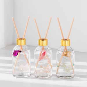 Tốt Bán Kính Sang Trọng Cho <span class=keywords><strong>Reed</strong></span> Khuếch Tán Nắp Chai Xi Lanh Tùy Chỉnh Bằng Gỗ Nắp Nhãn Thời Trang Nước Hoa Khuếch Tán Chai - Product Image 2