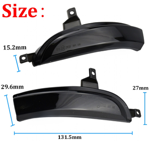 Luces LED de Señal de Giro Secuencial para Espejos Retrovisores <span class=keywords><strong>Koleos</strong></span> HY 2011-2017 1ª Gen. Facelift, Intermitentes Dinámicos, Nuevas, 1 Año de Garantía - Product Image 3