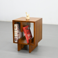 Meuble bibliothèque de salon en bois massif de style nordique moderne, durable, de haute qualité, fourni directement par l'usine, en vente.