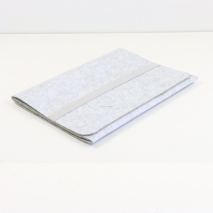Hot Sale Simple Portable PET Felt <b>Laptop</b> <b>Sleeve</b> Case with Large Capacity Elastic Band Closure for 11-15 Inch <b>Laptops</b> Travel Use - Product Image 2
