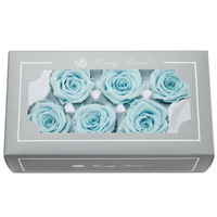 Rose préservée de qualité A 5-6cm Forever Eternal Forever Fleurs et plantes Roses conservées pour la décoration
