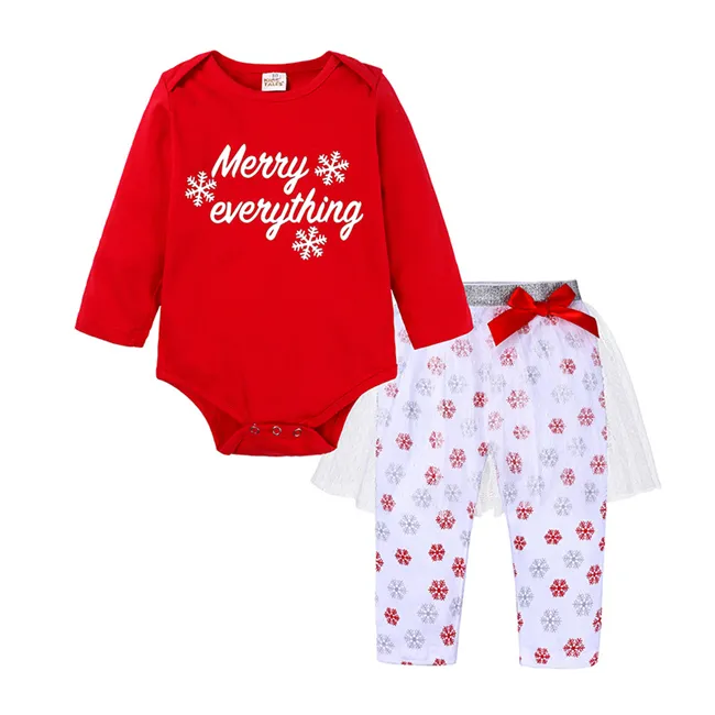 Set Pakaian Natal Bayi Laki-laki, Atasan Romper Lengan Panjang Kotak-kotak, Pakaian Bayi Laki-laki