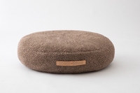 Yangyangpet Lit pour animaux de compagnie pas cher, 40CM 120CM, personnalisé, en bouclette, chaud, rond, type donut, luxueux, pour chien et chat