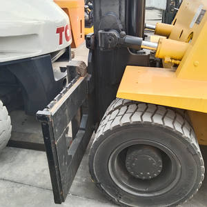 Chariot élévateur TCM FD70 d'occasion à haut rendement Chariot élévateur TCM de 7 tonnes d'occasion en bon état pour Offre Spéciale chariot élévateur diesel en vente à Shanghai - Product Image 6