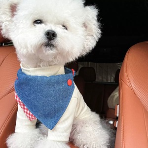 مستلزمات الحيوانات الأليفة، باندانا أنيقة للكلاب، ملابس للحيوانات الأليفة، منديل للفم للقطط، إكسسوارات للحيوانات الأليفة - Product Image 1