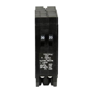 Interruptor de Circuito de la Serie Hx Home, 20A 30A 2P 120/240V, Tipo HACR DP-4075 - Product Image 4