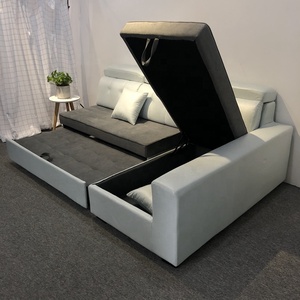 Sofa Fungsional, Sofa Convertible, Furnitur Rumah Ruang Tamu, Sofa dan Tempat Tidur Fungsional, Desain Modern - Product Image 6
