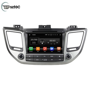 Sistema Multimediale per Auto Android 10.0 da 8 Pollici per Hyundai <span class=keywords><strong>Tucson</strong></span> IX35 <span class=keywords><strong>2015</strong></span>, Radio GPS Navigazione 4+64GB - Product Image 1