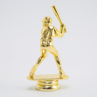 Trofeo de copa deportiva personalizado de fábrica, figuras de jugador de béisbol superior para juegos de béisbol GZ40
