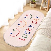 Tapis doux en polyester absorbant la fausse fourrure en peau de mouton tapis salon marocain tapis de salle de bain karpet kamar mandi