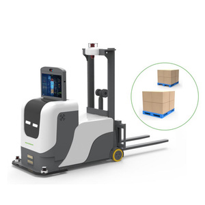 Robot Logístico para Almacén, Apilador AGV de 1500 kg con Navegación Láser SLAM para Solución Automática de Apilamiento de Palés - Product Image 3