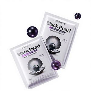 निजी लेबल कस्टम ओएम koresic 25ml काला मोती एंटीऑक्सिडेंट फेस मास्क तेल नियंत्रण मॉइस्चराइजिंग फेस मास्क को कम करने की रक्षा करता है - Product Image 6