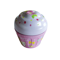 Boîte de rangement scellée en métal ronde personnalisée, grande capacité, pour gâteaux, biscuits, friandises, emballage cadeau pour les fêtes