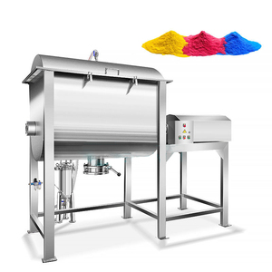 Mezcladora de Cinta Horizontal, Mezcladora de Polvo de Acero Inoxidable de Doble Cinta, Mezcladora de Alimentos en Polvo - Product Image 3